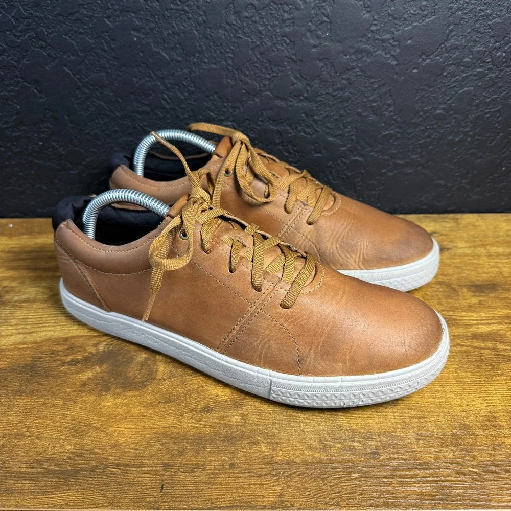 Merrell Freewheel 2‎ J32949 Tan Leather Casual Sneakers Mens Size 8